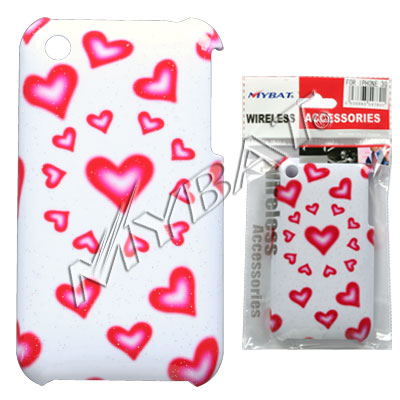 Phone Protector on Product Detail Hearts Sparkle Phone Back Protector Cover Register To